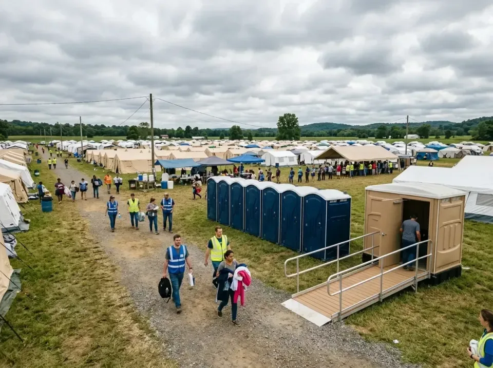 disaster-relief-camp-restrooms-010 — frequently asked questions, Dumpster & Portable Bathrooms Rental in Crystal Lake, CT